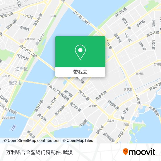万利铝合金塑钢门窗配件地图