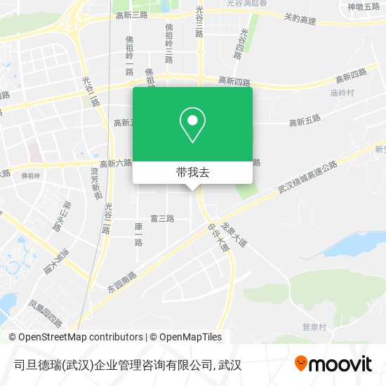 司旦德瑞(武汉)企业管理咨询有限公司地图