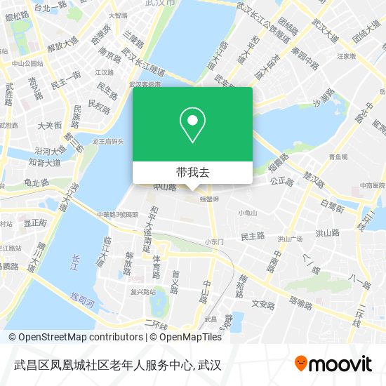 武昌区凤凰城社区老年人服务中心地图