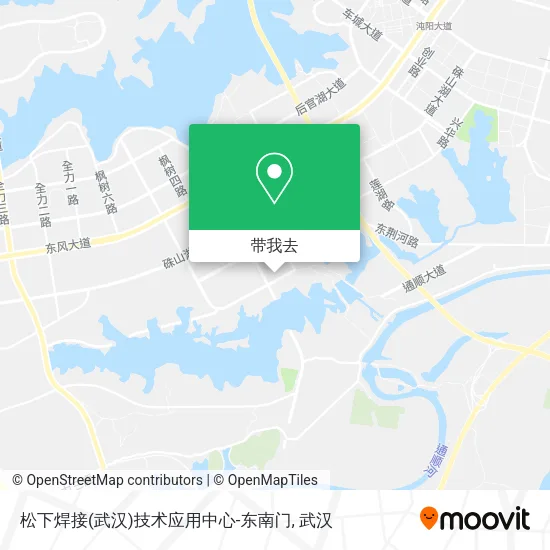 松下焊接(武汉)技术应用中心-东南门地图