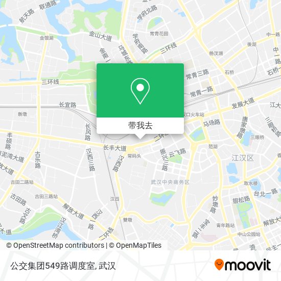 公交集团549路调度室地图