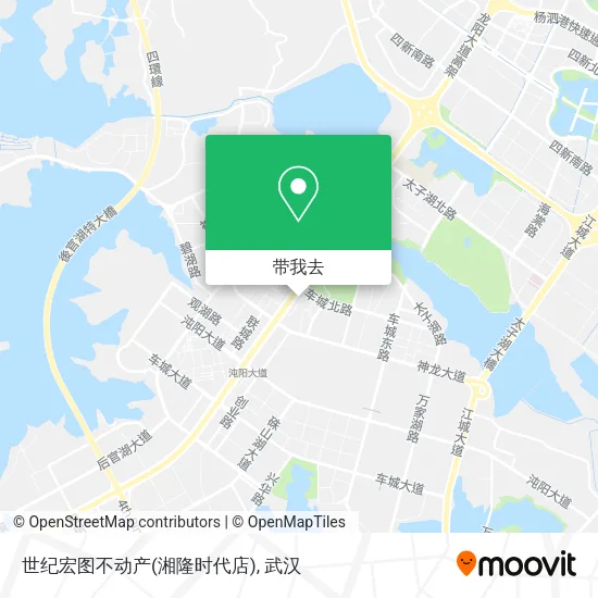 世纪宏图不动产(湘隆时代店)地图