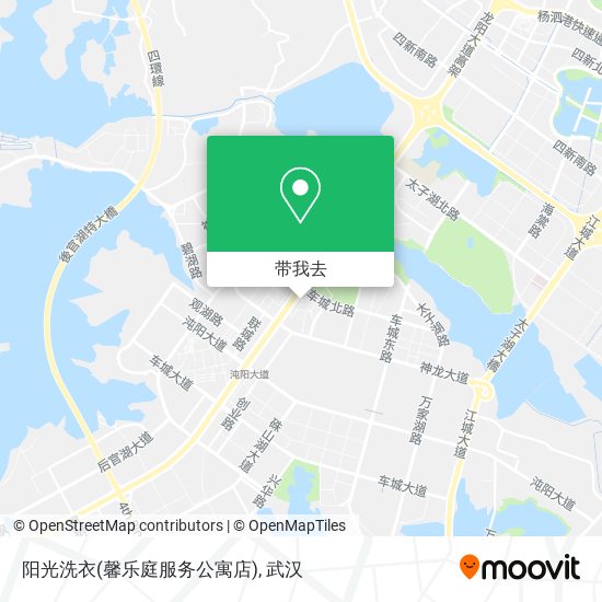 阳光洗衣(馨乐庭服务公寓店)地图