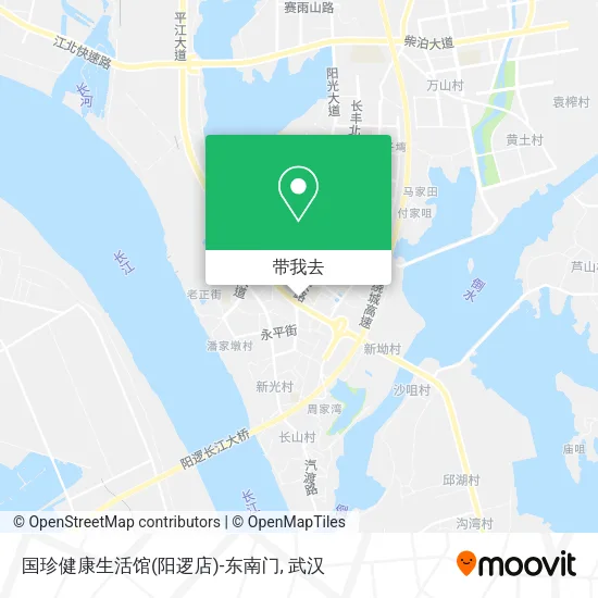 国珍健康生活馆(阳逻店)-东南门地图