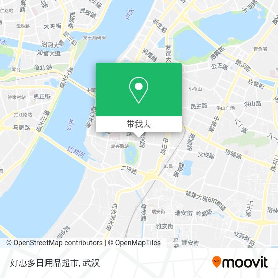 好惠多日用品超市地图