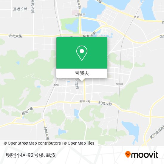 明熙小区-92号楼地图