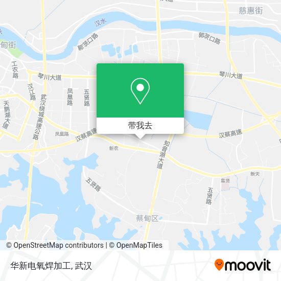 华新电氧焊加工地图