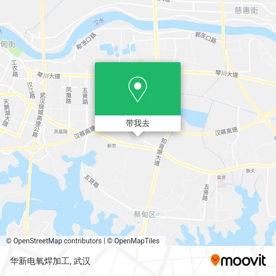 华新电氧焊加工地图