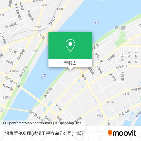 深圳群伦集团(武汉工程咨询分公司)地图