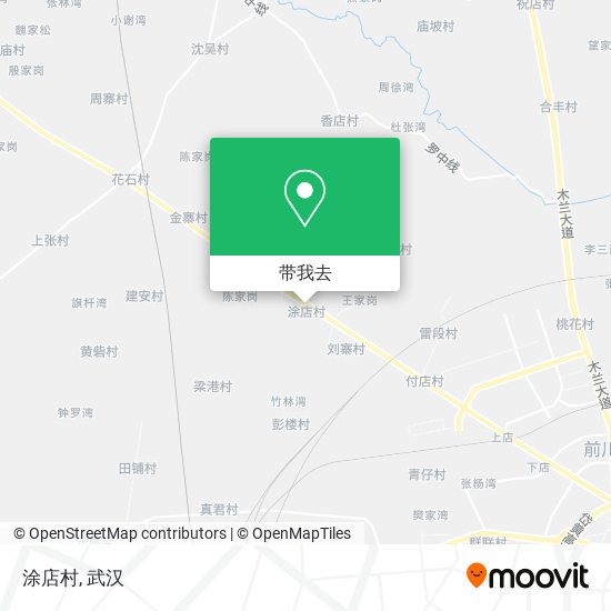 涂店村地图