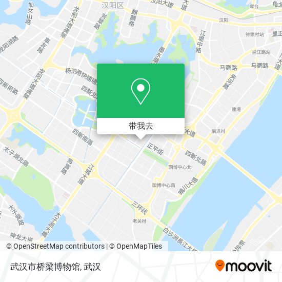 武汉市桥梁博物馆地图