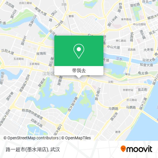 路一超市(墨水湖店)地图