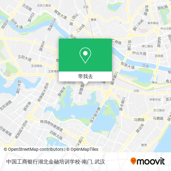 中国工商银行湖北金融培训学校-南门地图