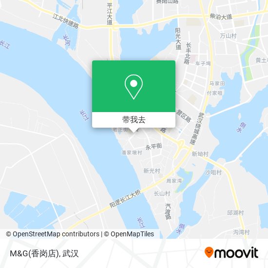 M&G(香岗店)地图