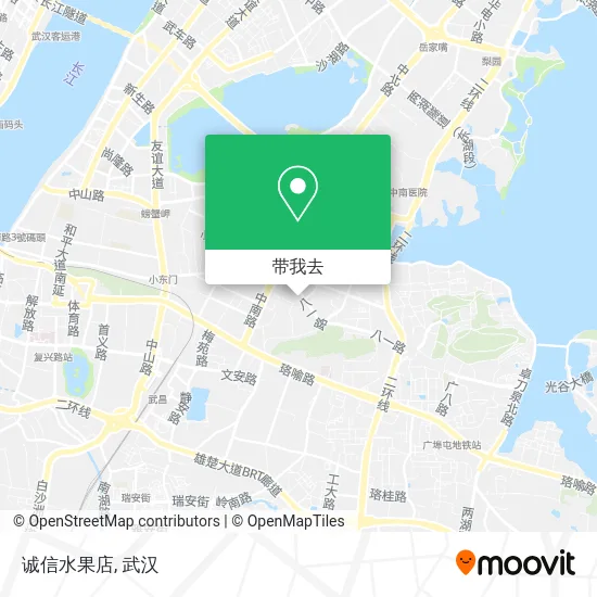 诚信水果店地图