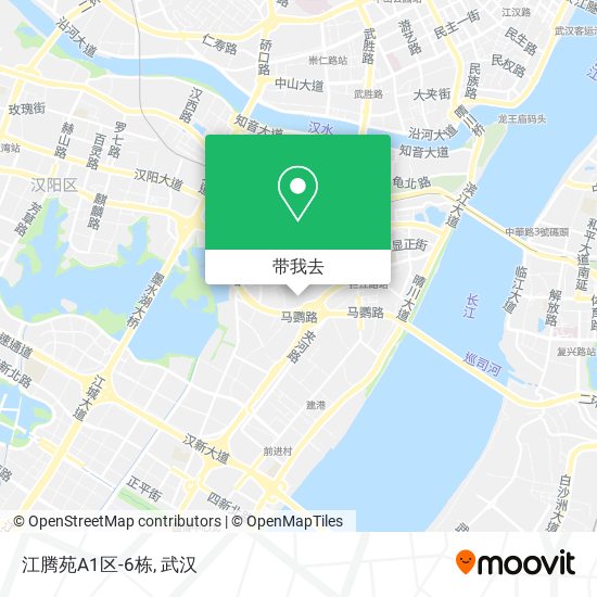 江腾苑A1区-6栋地图
