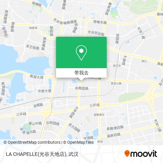 LA CHAPELLE(光谷天地店)地图