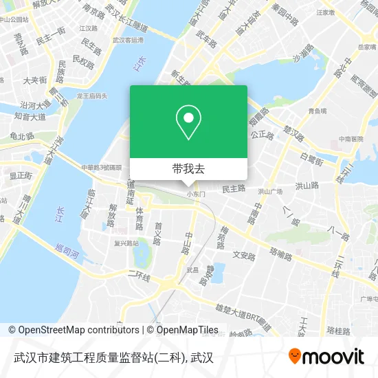 武汉市建筑工程质量监督站(二科)地图