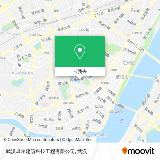 武汉卓尔建筑科技工程有限公司地图