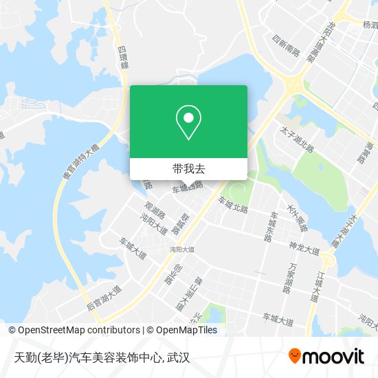 天勤(老毕)汽车美容装饰中心地图