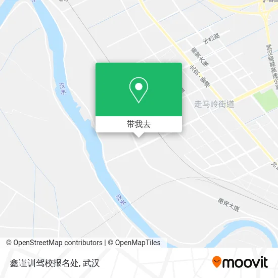 鑫谨训驾校报名处地图
