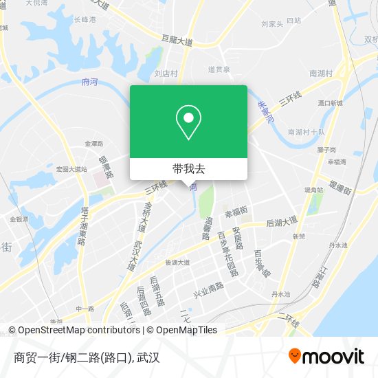 商贸一街/钢二路(路口)地图