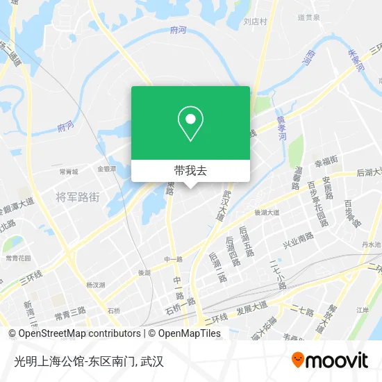 光明上海公馆-东区南门地图