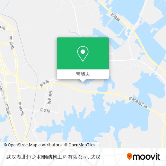 武汉湖北恒之和钢结构工程有限公司地图