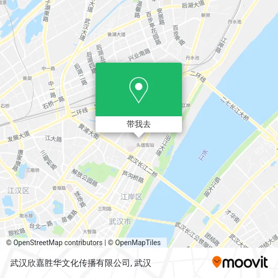 武汉欣嘉胜华文化传播有限公司地图