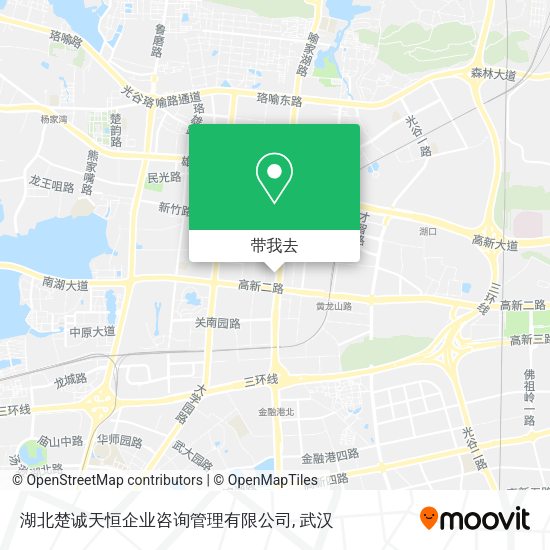 湖北楚诚天恒企业咨询管理有限公司地图