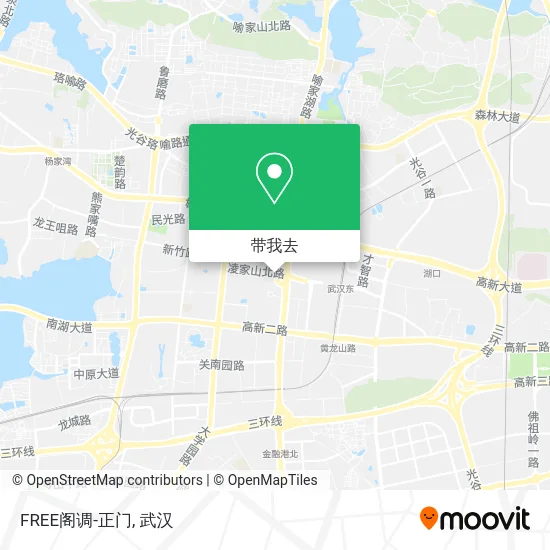 FREE阁调-正门地图