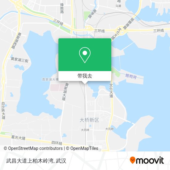 武昌大道上柏木岭湾地图
