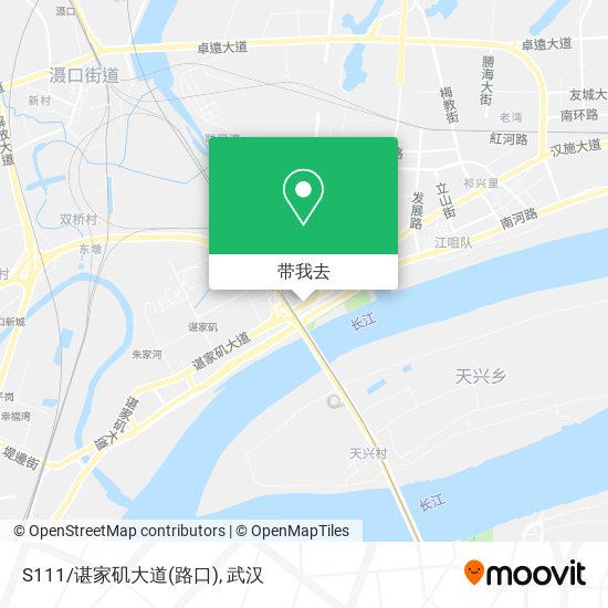 S111/谌家矶大道(路口)地图
