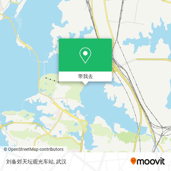 刘备郊天坛观光车站地图
