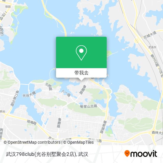 武汉798club(光谷别墅聚会2店)地图