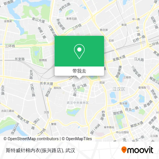 斯特威针棉内衣(振兴路店)地图
