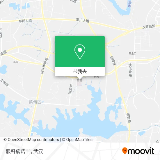眼科病房11地图
