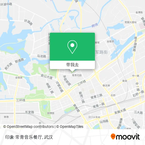印象·常青音乐餐厅地图
