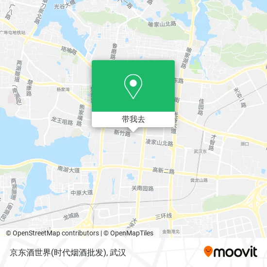 京东酒世界(时代烟酒批发)地图