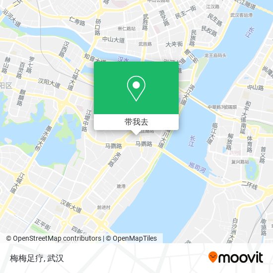 梅梅足疗地图