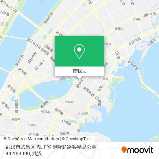 武汉市武昌区·湖北省博物馆·路客精品公寓·00153090地图