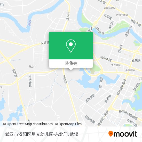 武汉市汉阳区星光幼儿园-东北门地图