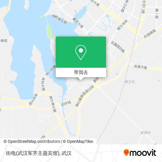 街电(武汉军齐主题宾馆)地图