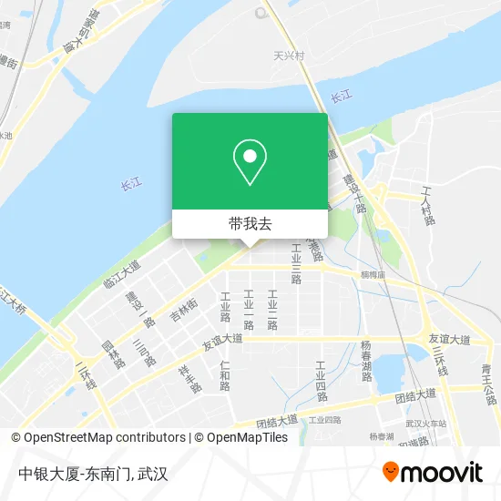 中银大厦-东南门地图