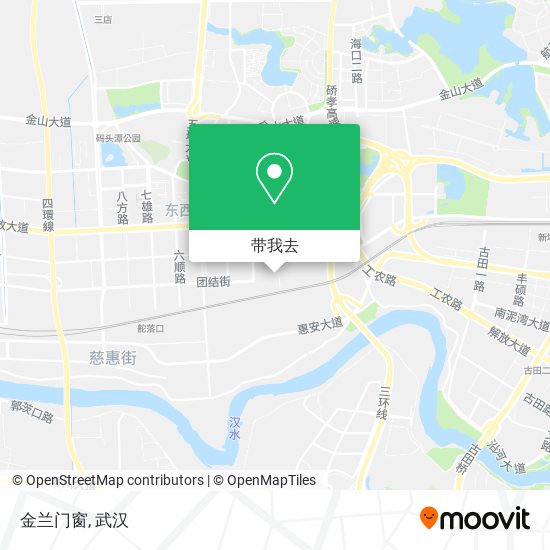 金兰门窗地图
