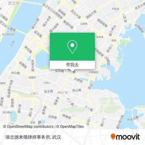 湖北德来颂律师事务所地图