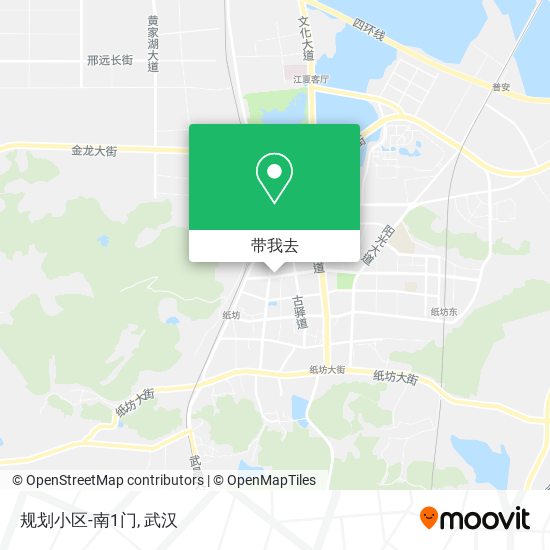 规划小区-南1门地图