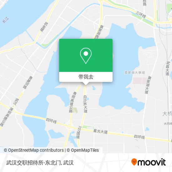 武汉交职招待所-东北门地图