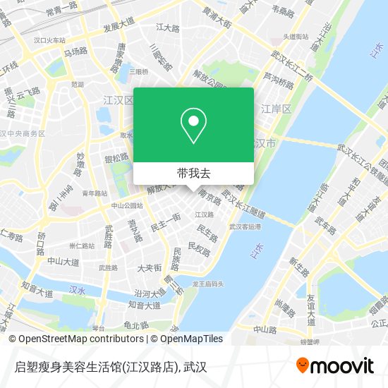 启塑瘦身美容生活馆(江汉路店)地图