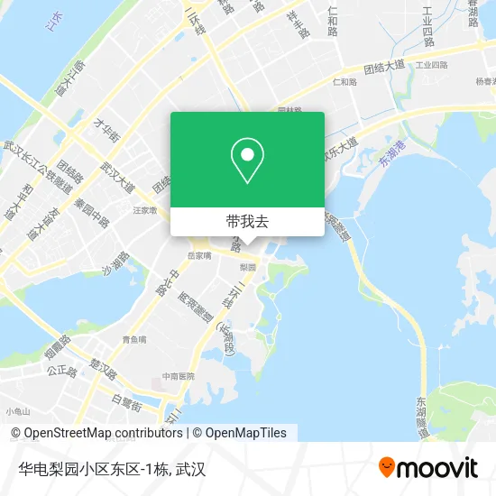 华电梨园小区东区-1栋地图